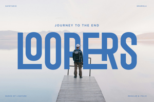 Related font Gramola DEMO