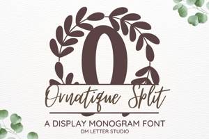 Ornatique Split Monogram