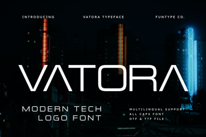 Related font Vatora