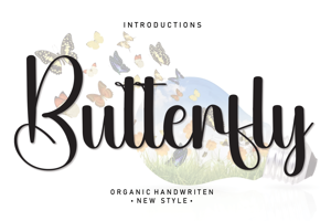 Related font Butterfly