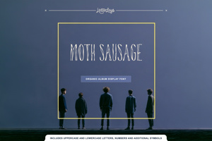 Related font Moth Sausage