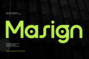 Related font Masign