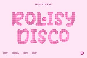 Related font CS Rolisy Disco