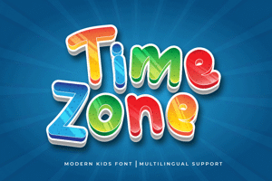Related font Time Zone