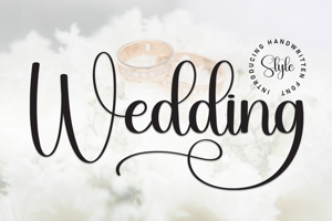 Related font Wedding