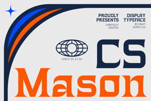 Related font CS Mason