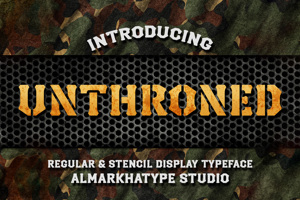Related font Unthroned