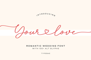 Related font Yourlove