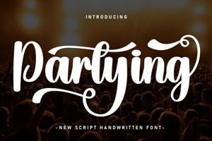 Related font Partying