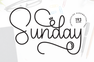 Related font Sunday