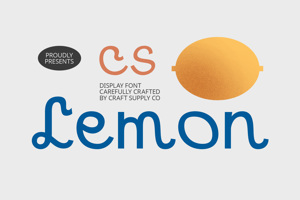 Related font CS Lemon