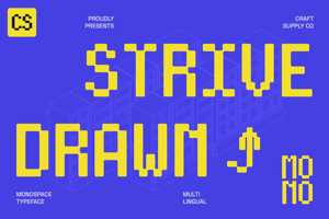 CS Strive Mono Drawn