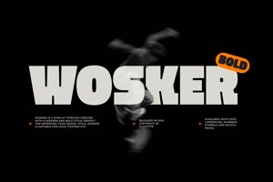 Wosker Bold Font
