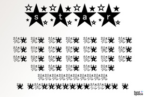 star _font