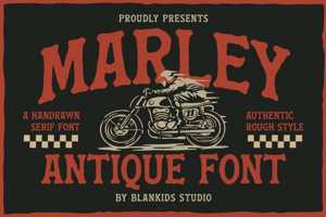 Related font Marley Antique