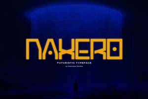 Related font Naxero