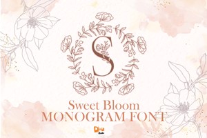 Sweet Bloom Monogram