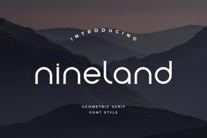 Related font Nineland Fancy Elegant