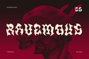 Related font CS Ravemous