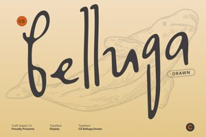 Related font CS Belluga Drawn