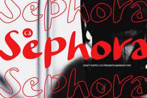 Related font CS Sephora