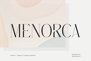 Related font Menorca