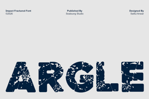 Related font Argle