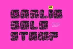 Related font CS Garlic Stamp