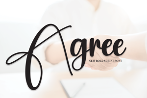 Related font Agree