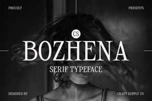 Related font CS Bozhena