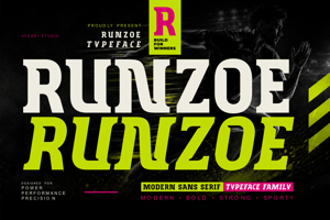 Related font Runzoe