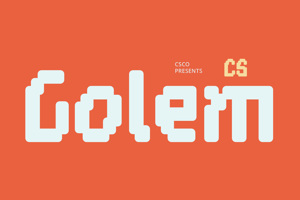 Related font CS Golem
