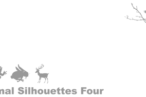 Animal Silhouettes Four