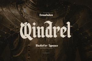 Related font Qindret