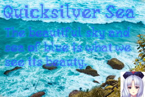 Related font Quicksilver Sea