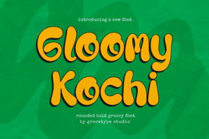 Related font Gloomy Kochi