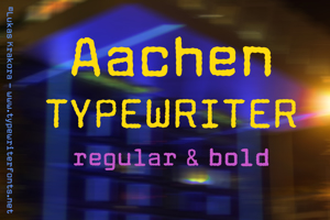Aachen Typewriter