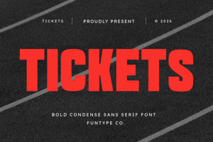 Related font Tickets