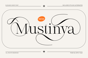 Related font Mustinya