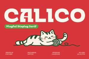 Related font Calico