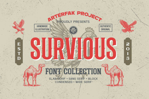 Related font Survious One