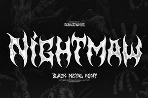 Related font Nightmaw