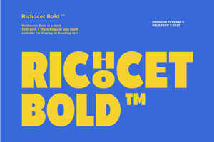 Richocet Bold