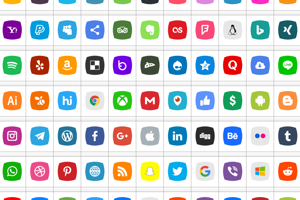 Icons Social Media 5