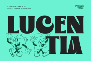 Related font Lucentia