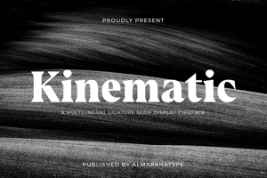 Related font Kinematic
