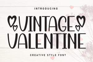 Related font Vintage Valentine