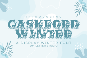 Related font Caskford Winter