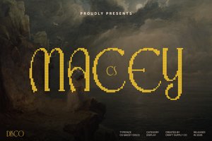 Related font CS Macey Disco