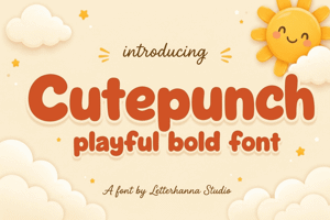 Related font Cutepunch Demo